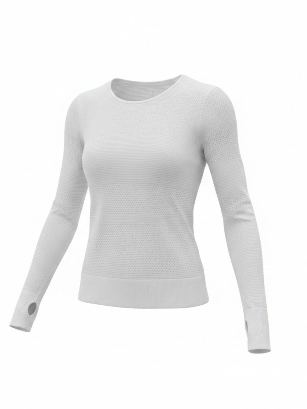 Lululemon Mesh Stripe Long Sleeve Top - Black - Fits like Medium / 8